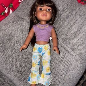 American Girl Doll WellieWishers Ashlyn Doll by American Girl Freckles W/Clothes